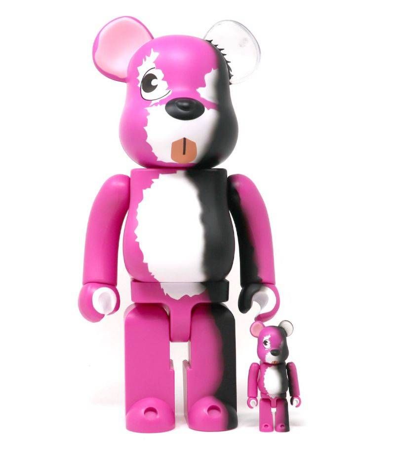 400% + 100% Bearbrick Pink Bear (Breaking Bad)