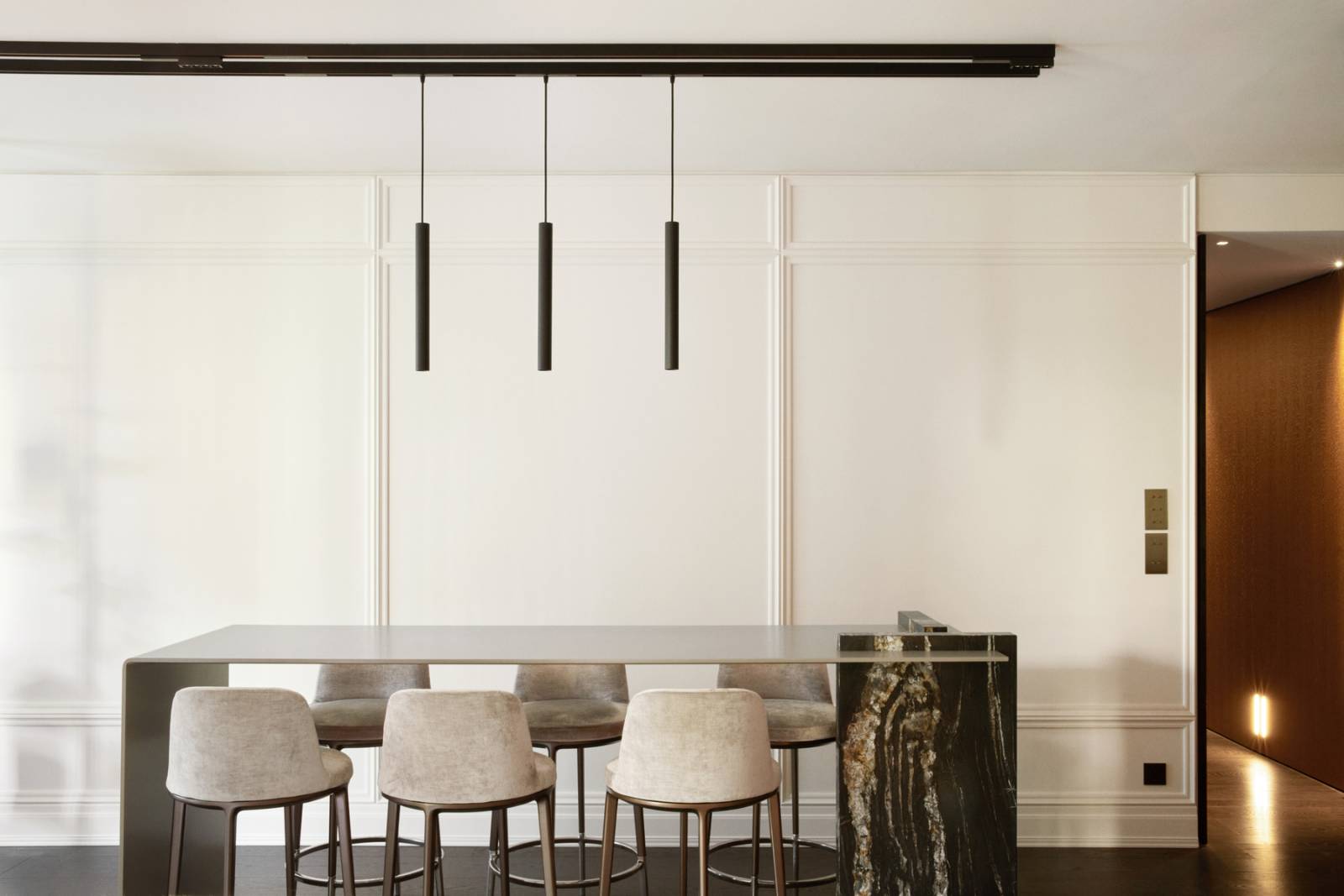 Rénovation intérieure d’un appartement aixois cours Mirabeau