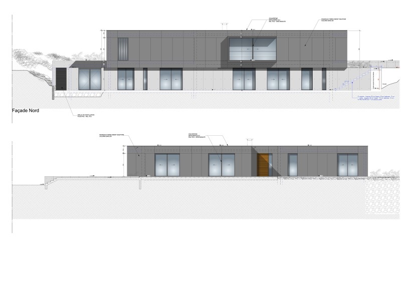 Restructuration lourde d'une villa provençale des années 60 en villa contemporaine à Aix-en-Provence