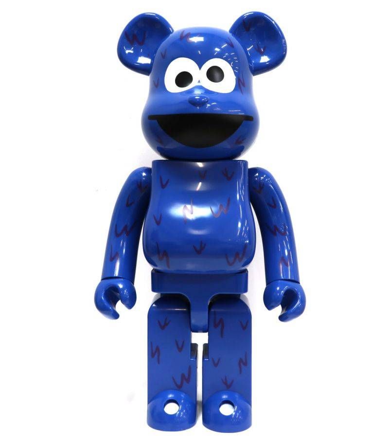 1000% Bearbrick Cookie Monster (Sesame Street)