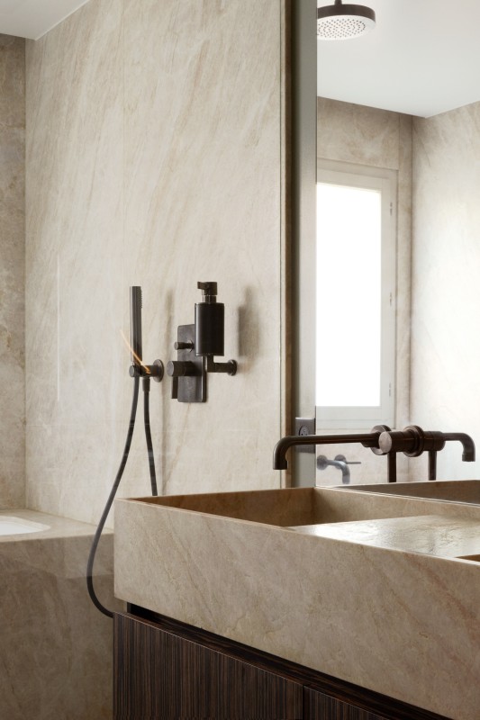 Rénovation intérieure d’un appartement aixois cours Mirabeau