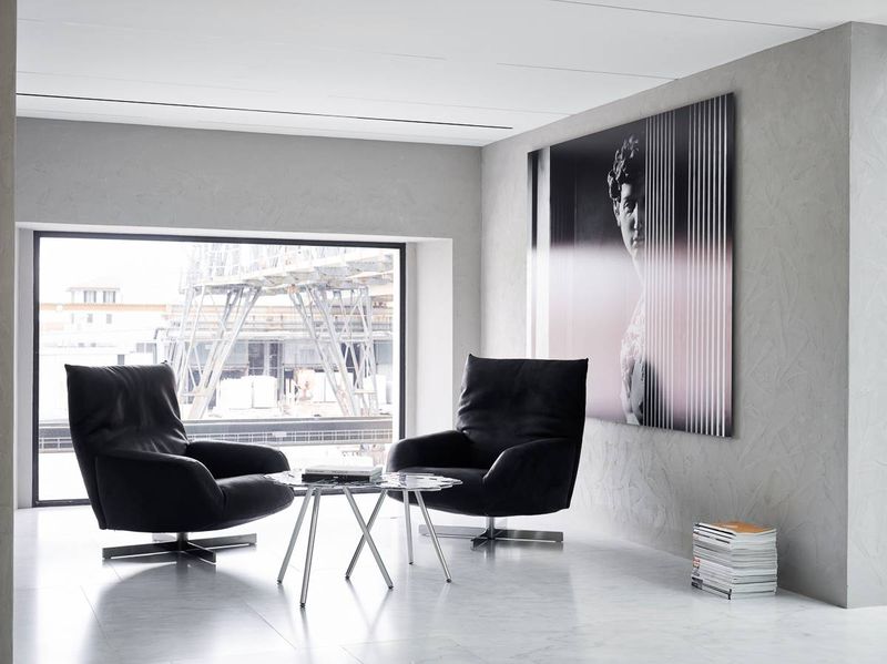 Fauteuil contemporain Modèle Chiara de Francesco Binfaré pour Edra