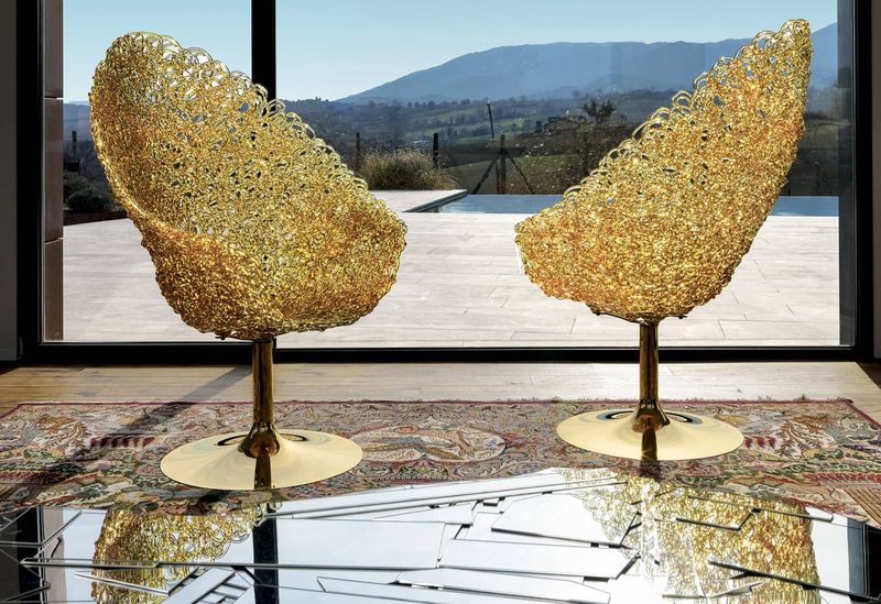 Fauteuil modèle Margherita de Francesco Binfaré pour Edra