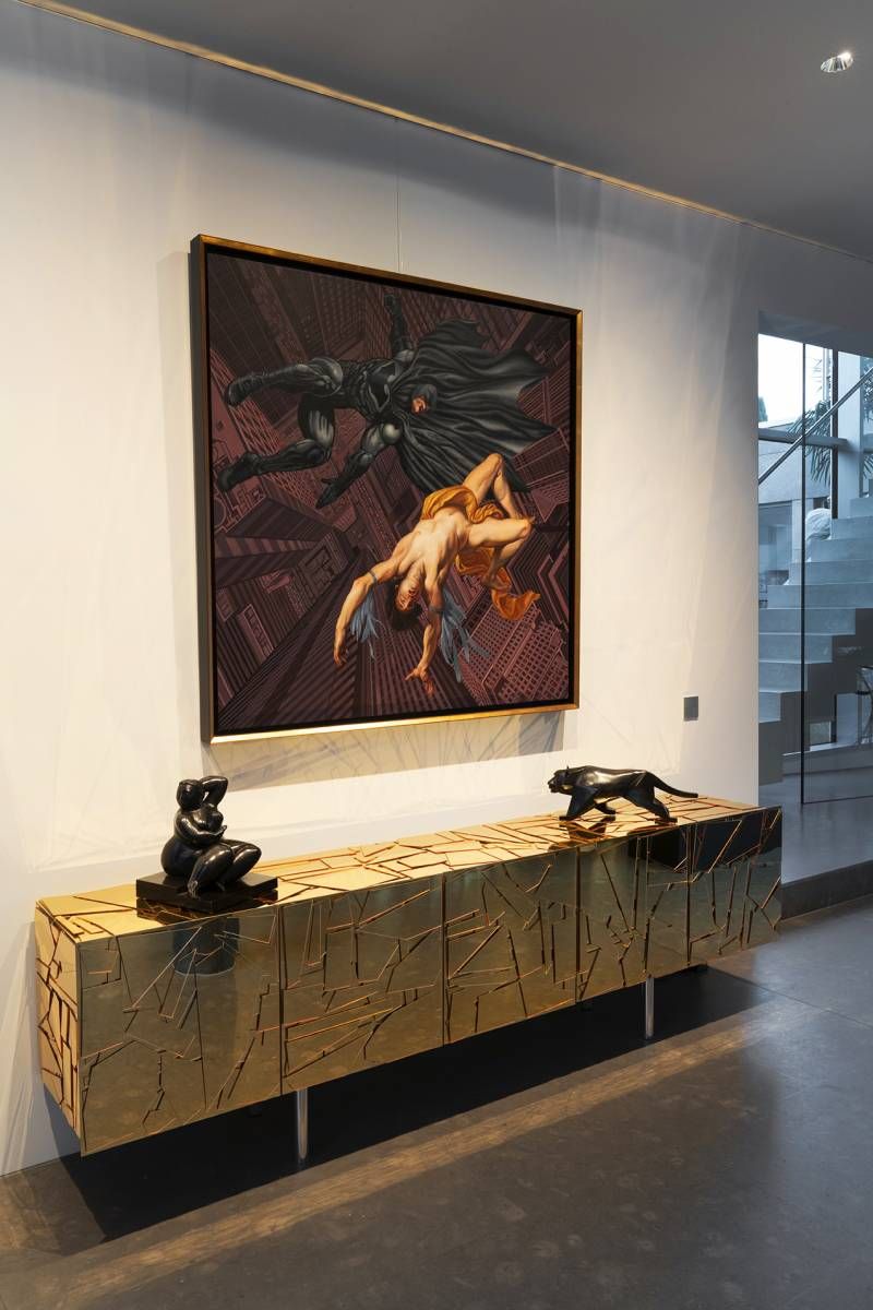 Meuble classique de rangement Scrigno des frères Campana pour Edra