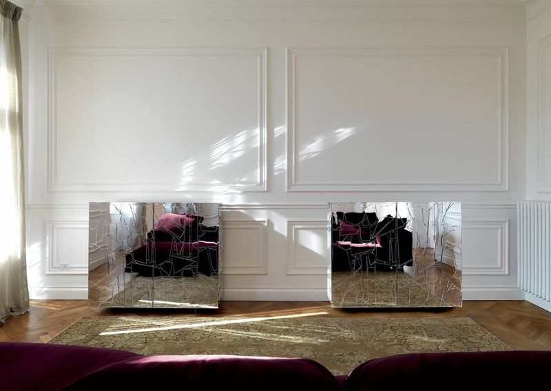 Meuble classique de rangement Scrigno des frères Campana pour Edra